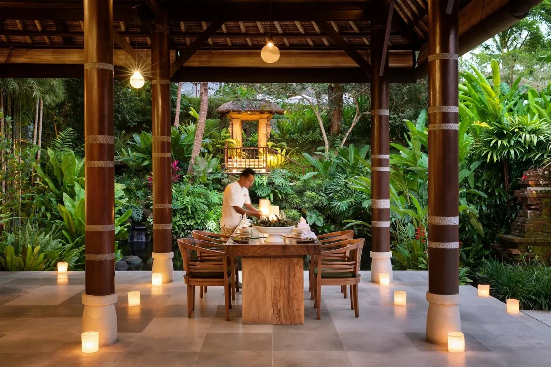 Kemiri Restaurant at COMO Uma Ubud in Ubud