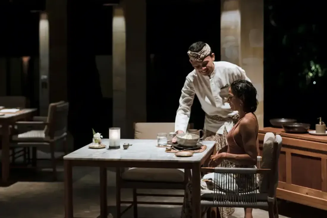 NŪTRIŌ Restaurant at REVĪVŌ Wellness Resorts in Nusa Dua