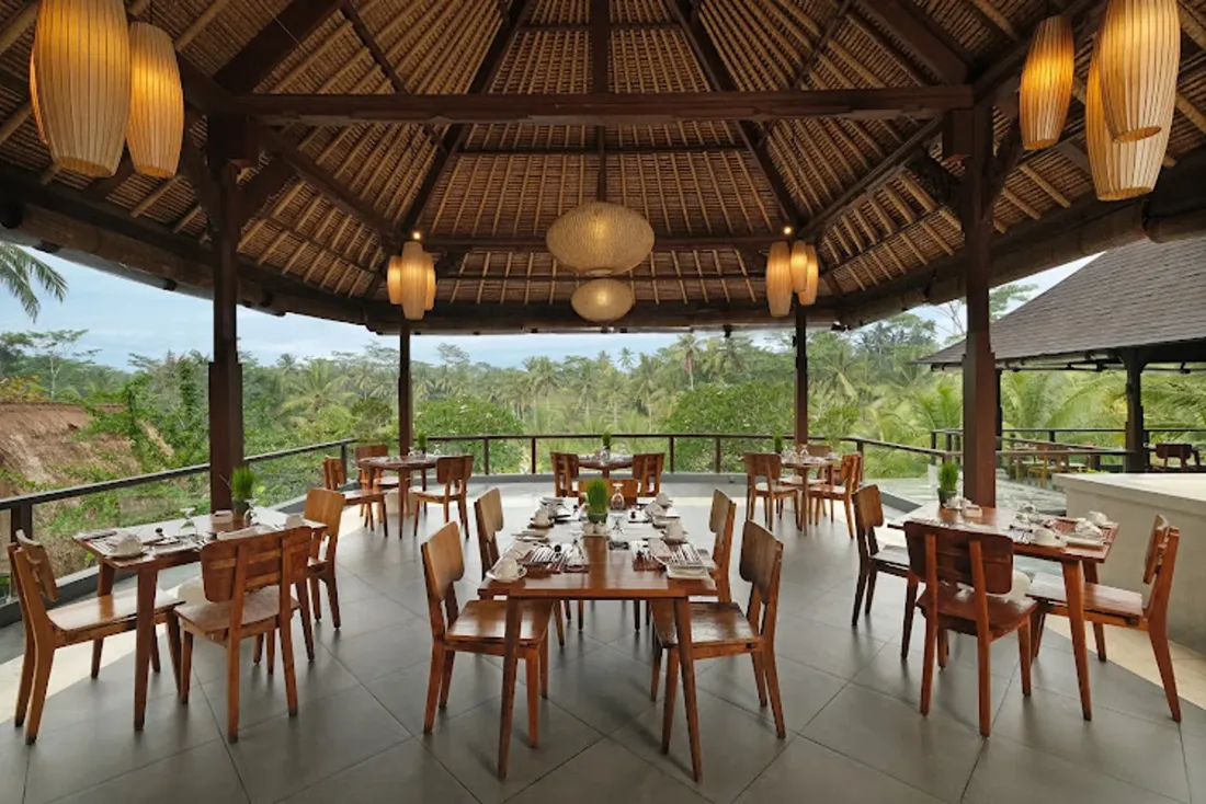 Padi Restaurant at Puri Sebali Resort in Ubud